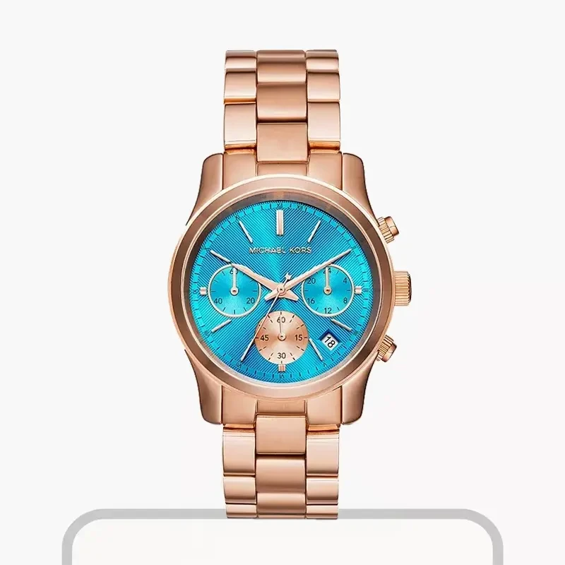 Michael Kors Runway Blue Dial Ladies Watch MK6164 Watch Shop BD